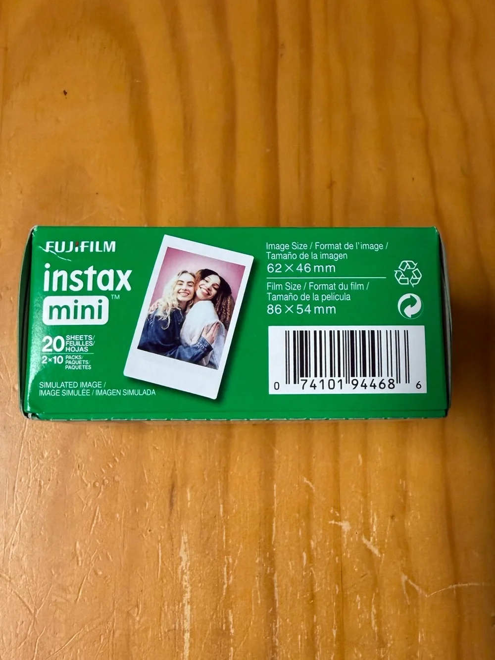 Fujifilm Instax Mini 12 Instant Camera in Pastel Blue + Film